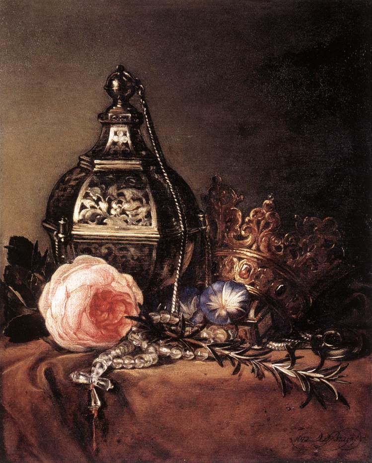 Still-Life with Symbols of the Virgin Mary